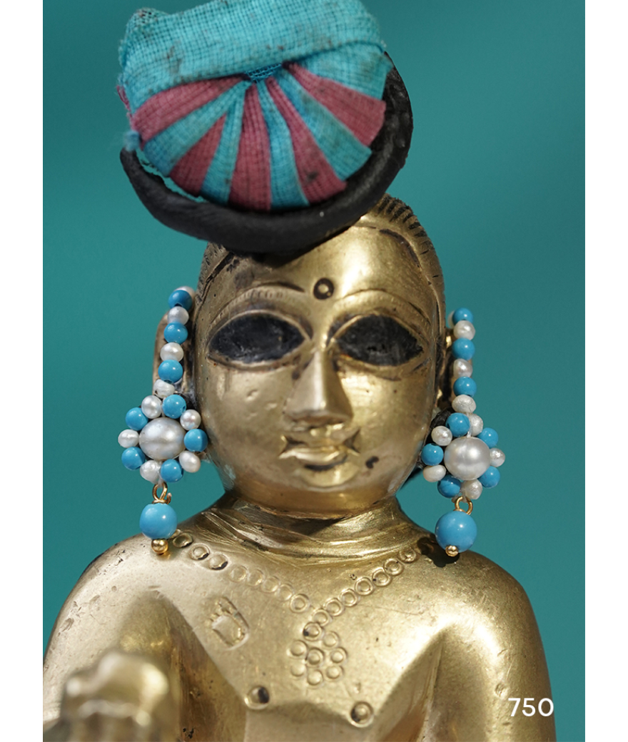 Blue - White Lolak Bandi 